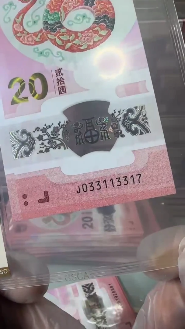 【闪购商品】塑料33113317-蛇钞单张！！