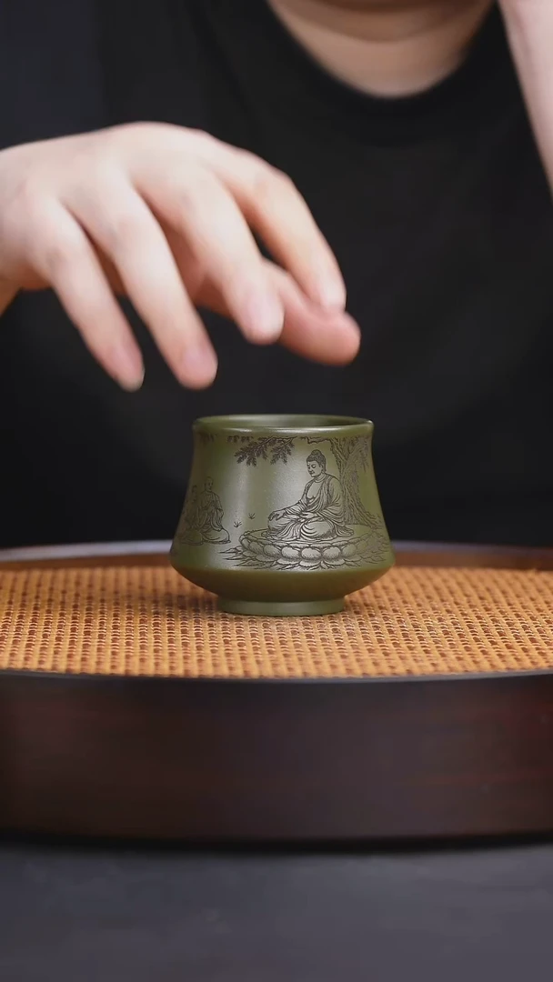 宜兴全手工紫砂杯