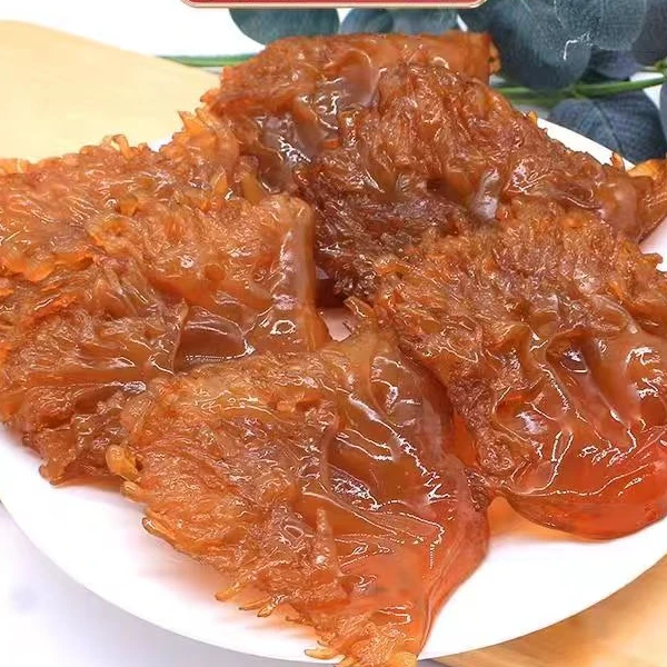 野生大红花海蜇头3斤/5斤桶装脆爽开胃凉拌菜腌制海蜇无添加