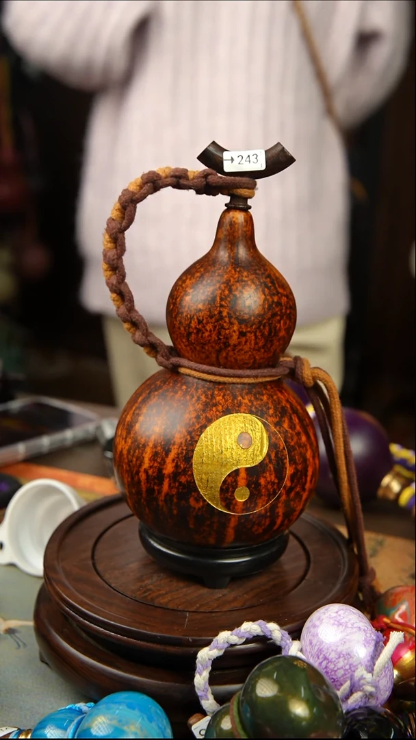 243号500ml左右非遗大漆酒葫芦