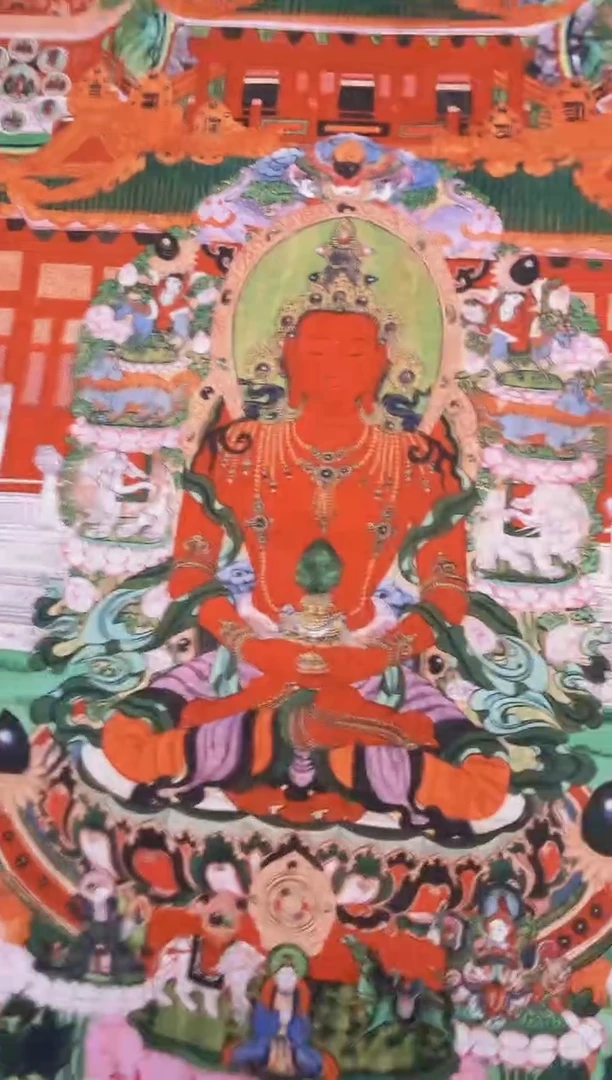 卷轴画唐卡16098