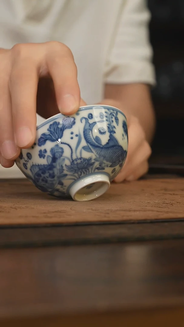 瓷片柴窑青花破价福利
