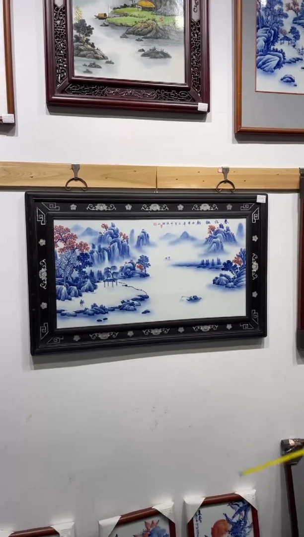 瓷春江独钓99*61cm