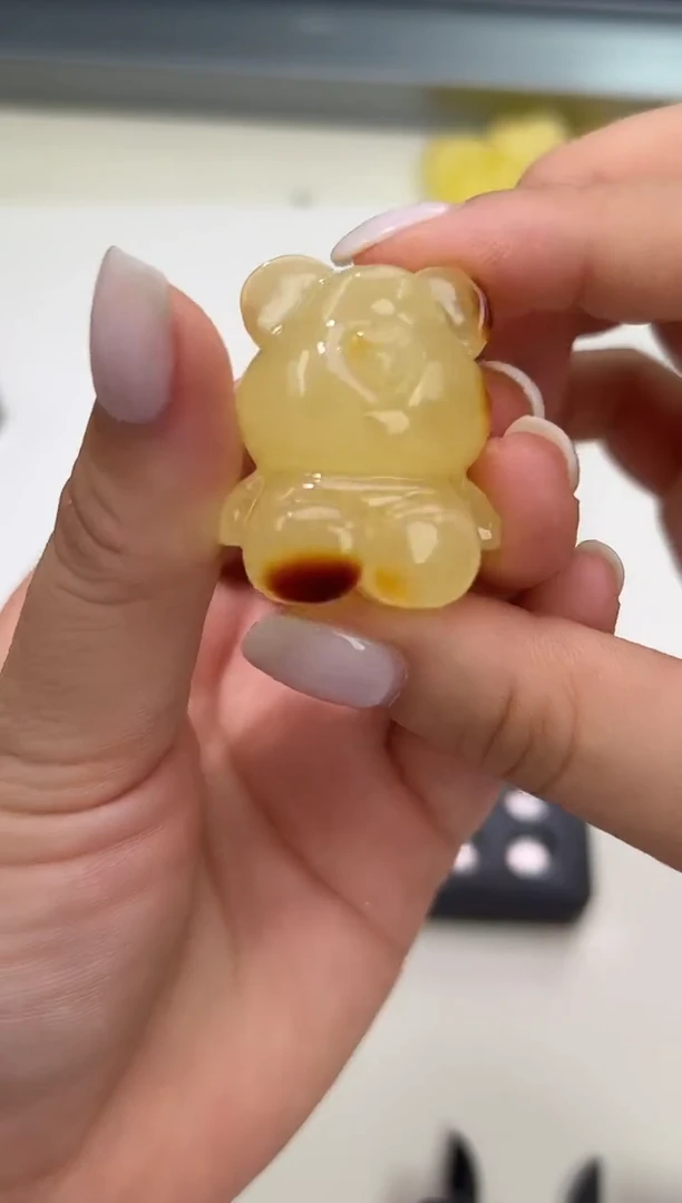 裸石琥珀未镶嵌琥珀蜜蜡吊坠