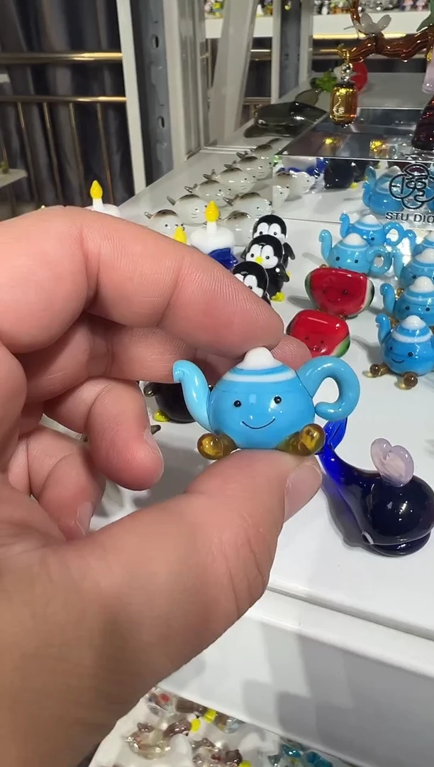 手工艺品琉璃把把壶