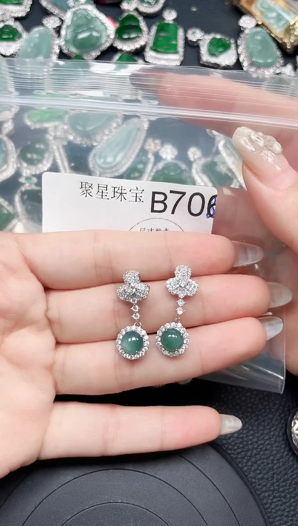 【闪购商品】翡翠颈饰未镶嵌赠皮绳706