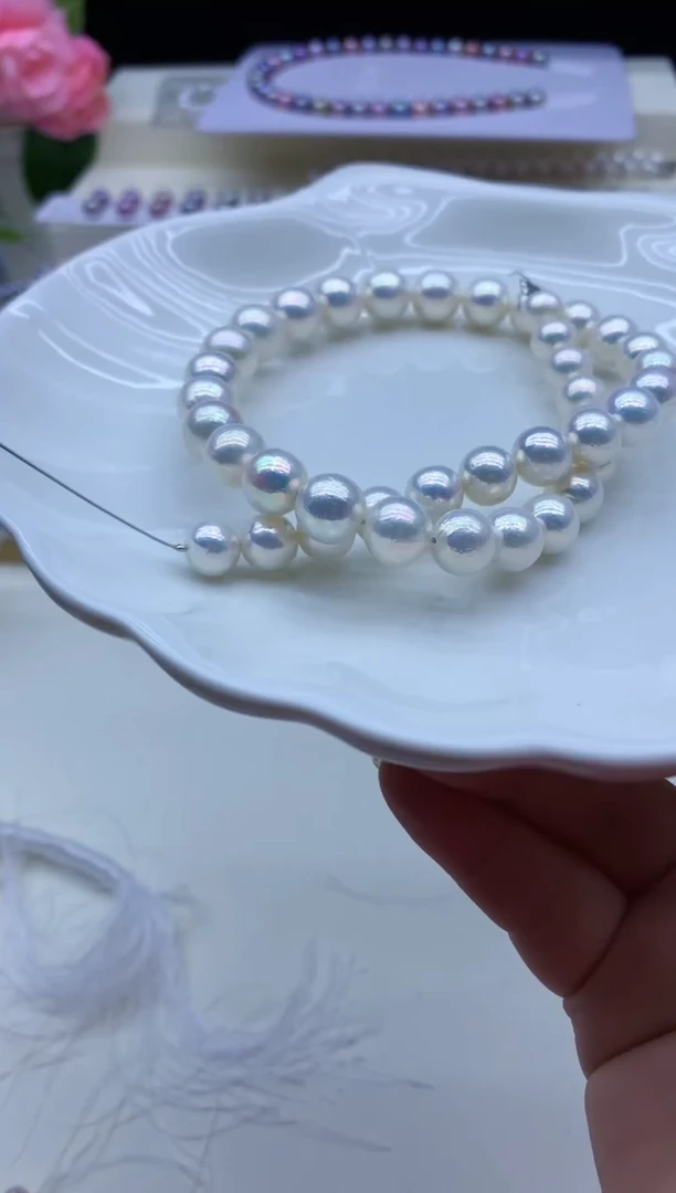 【闪购商品】淡水珍珠颈饰未镶嵌淡水珍珠项链