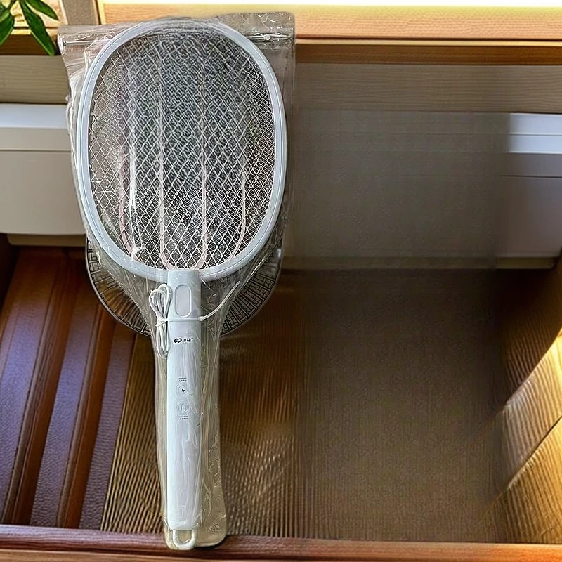 KM充电式强力电蚊拍灭蚊灯两用家用强力灭蚊神器