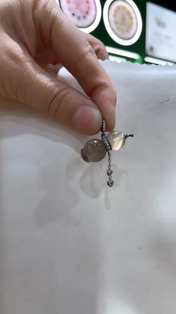吊坠(不含链)银S925镶嵌水晶下19