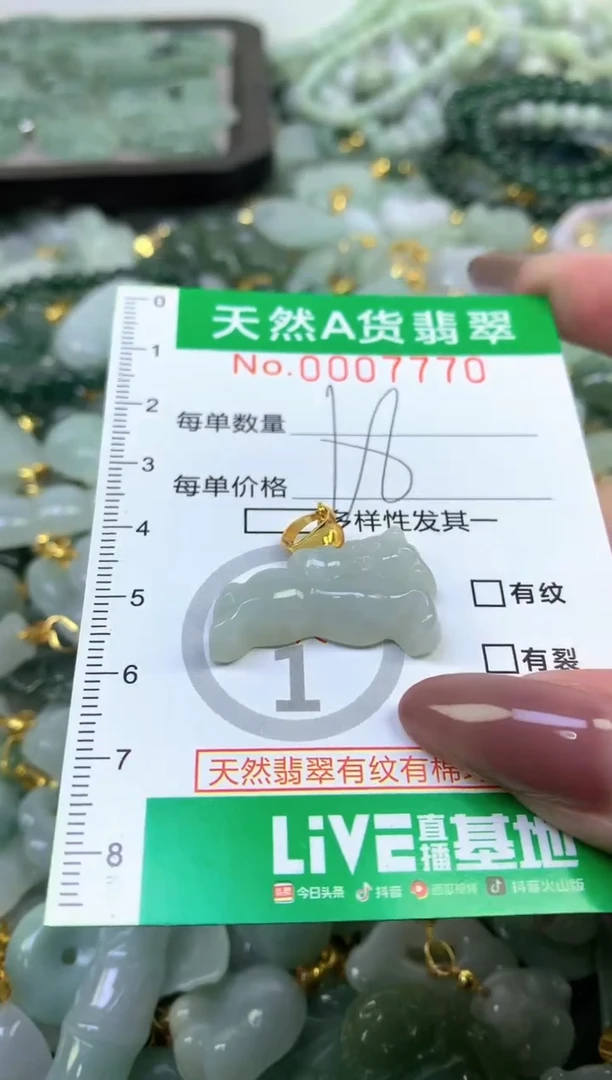 颈饰未镶嵌翡翠纯天然缅甸A货翡翠