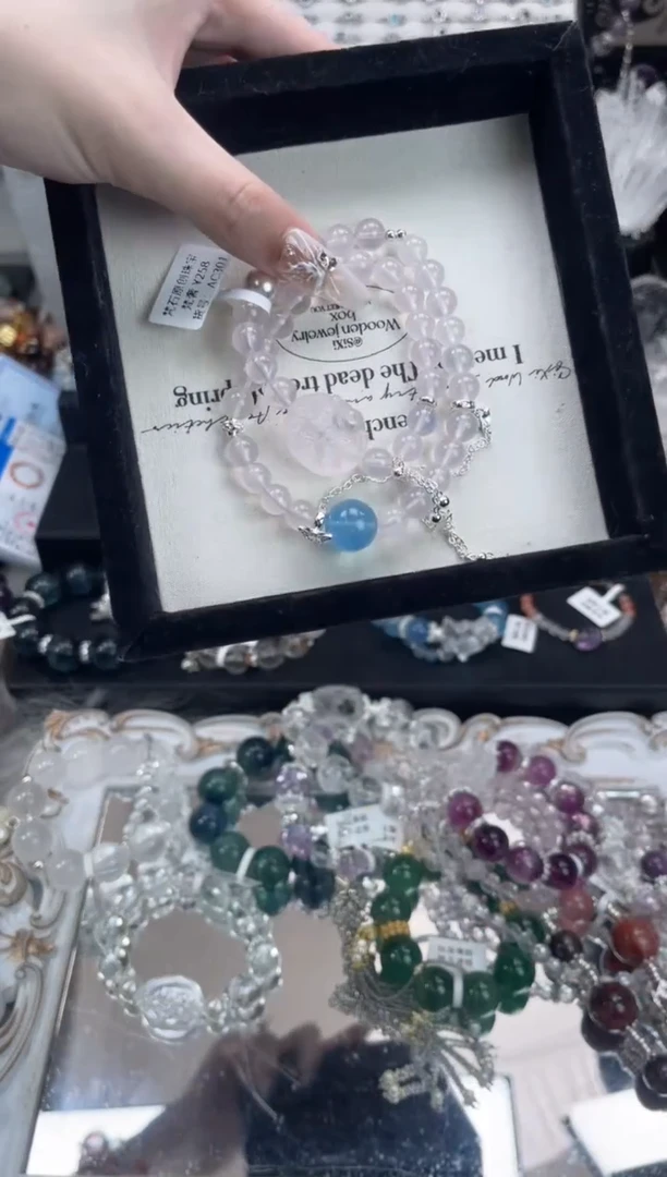 【闪购商品】水晶手链未镶嵌天然水晶 多样性发货