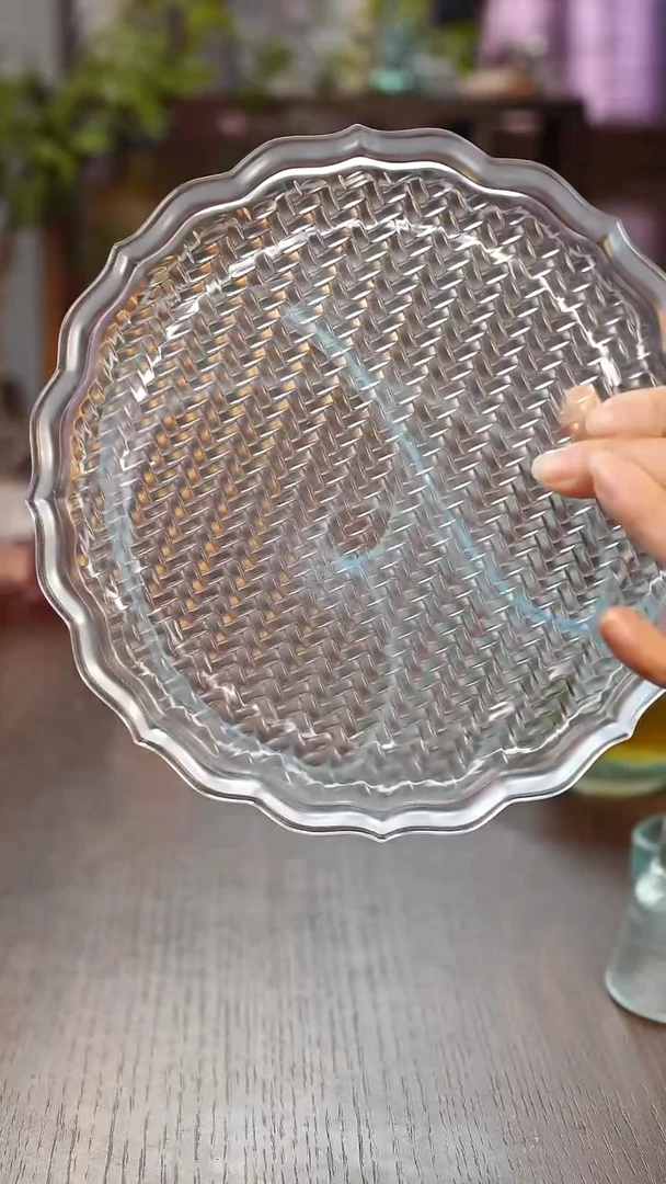 闪购浅墨蓝圆形干泡