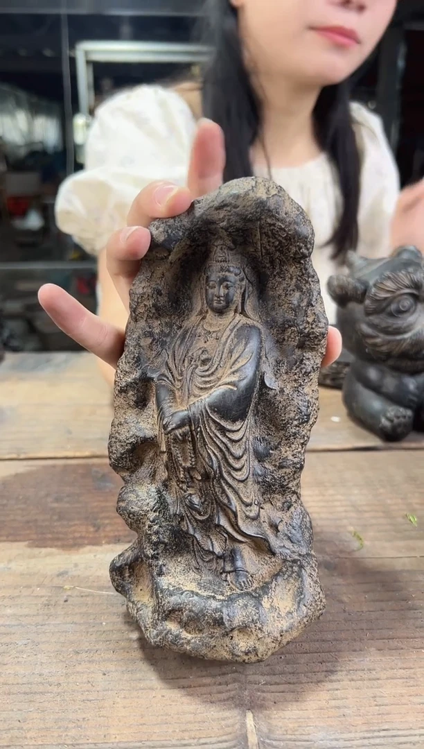 陶土【火山泥】普慈观音