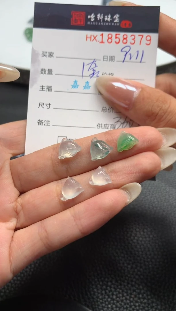 未镶嵌挂件翡翠琛****?哈轩 挂件1+4
