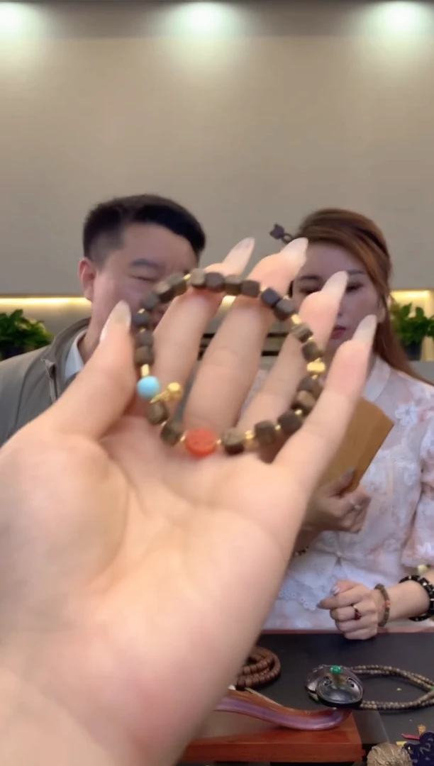 吊坠沉香杨教授手串YM011