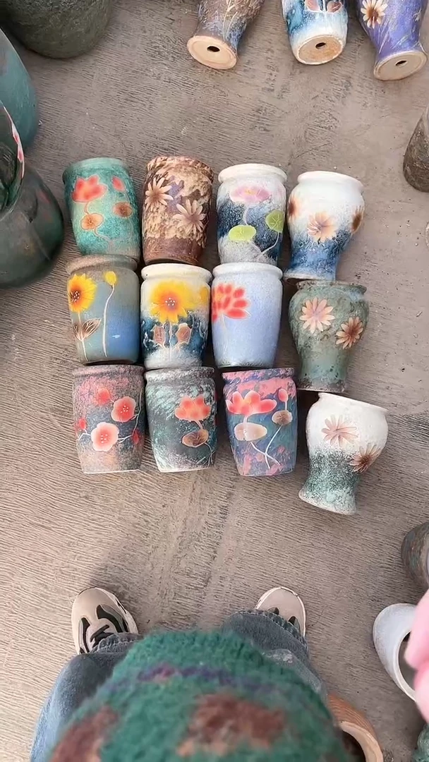 【闪购商品】摆件15-299口12高17瑕疵  十二个