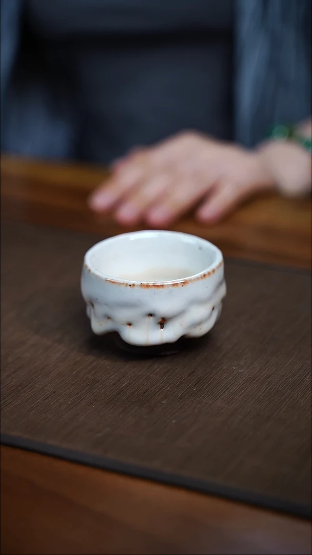 纯手工制作 雪志野杯