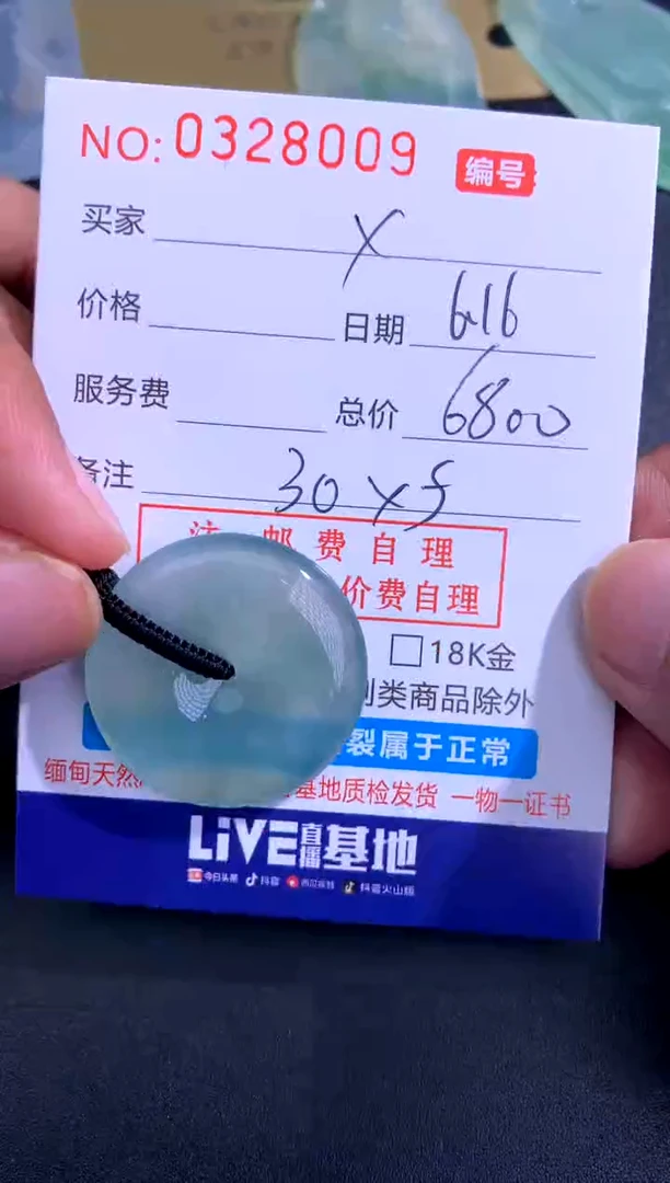 翡翠未镶嵌颈饰X*L好好