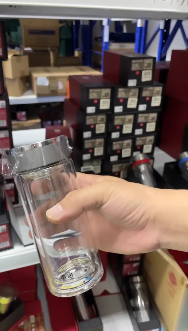 不锈钢小熊玻璃杯1000银230ml