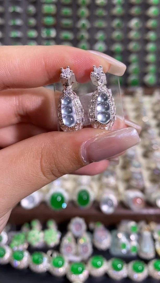 未镶嵌戒指翡翠天然缅甸A货翡翠未镶嵌 粉丝福利