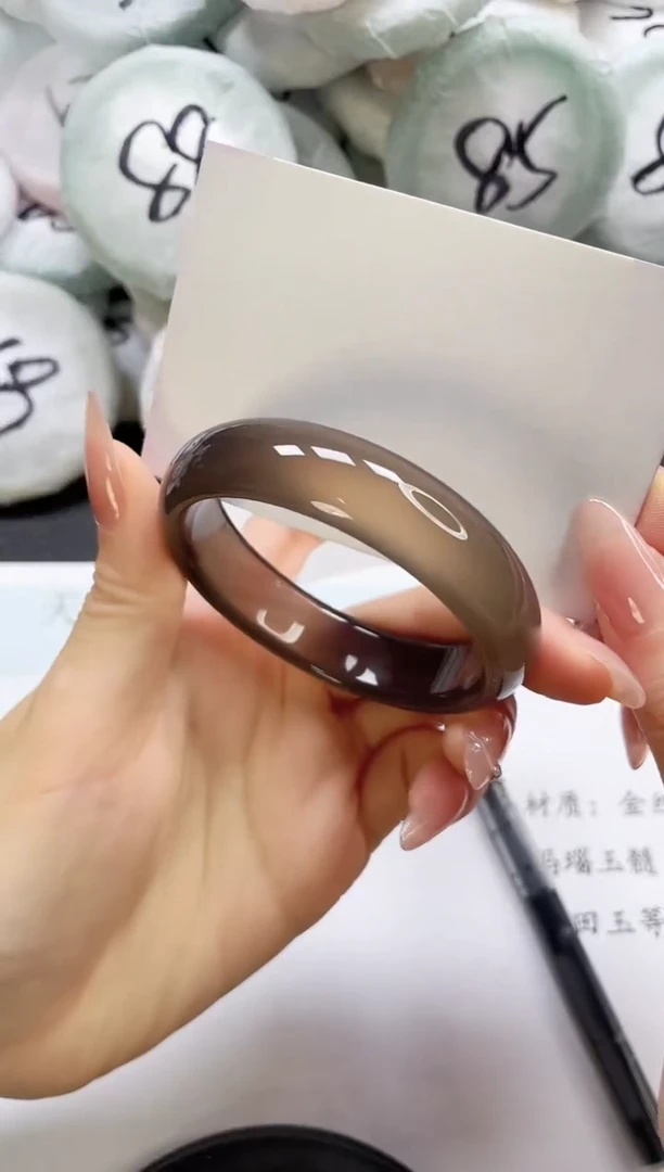 石英质玉手镯未镶嵌42-56