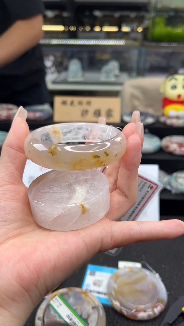 未镶嵌手镯石英质玉57圈口（赠品镯心）1572260