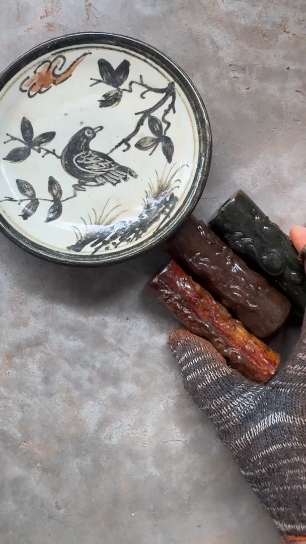 摆件玉**间瓷摆件瓷摆件