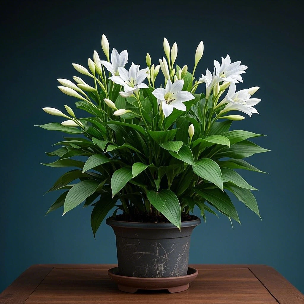 当季盆栽花卉绿植金叶花叶玉簪青叶玉簪花苗庭院植物当年开花阳台