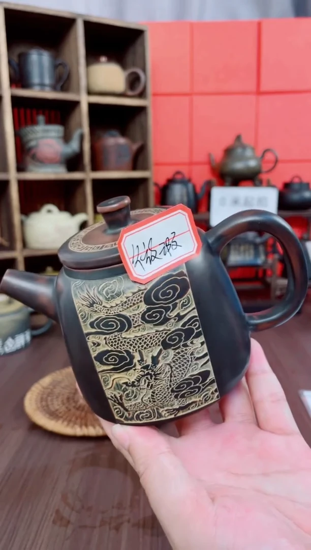 坭兴陶手工壶直播间