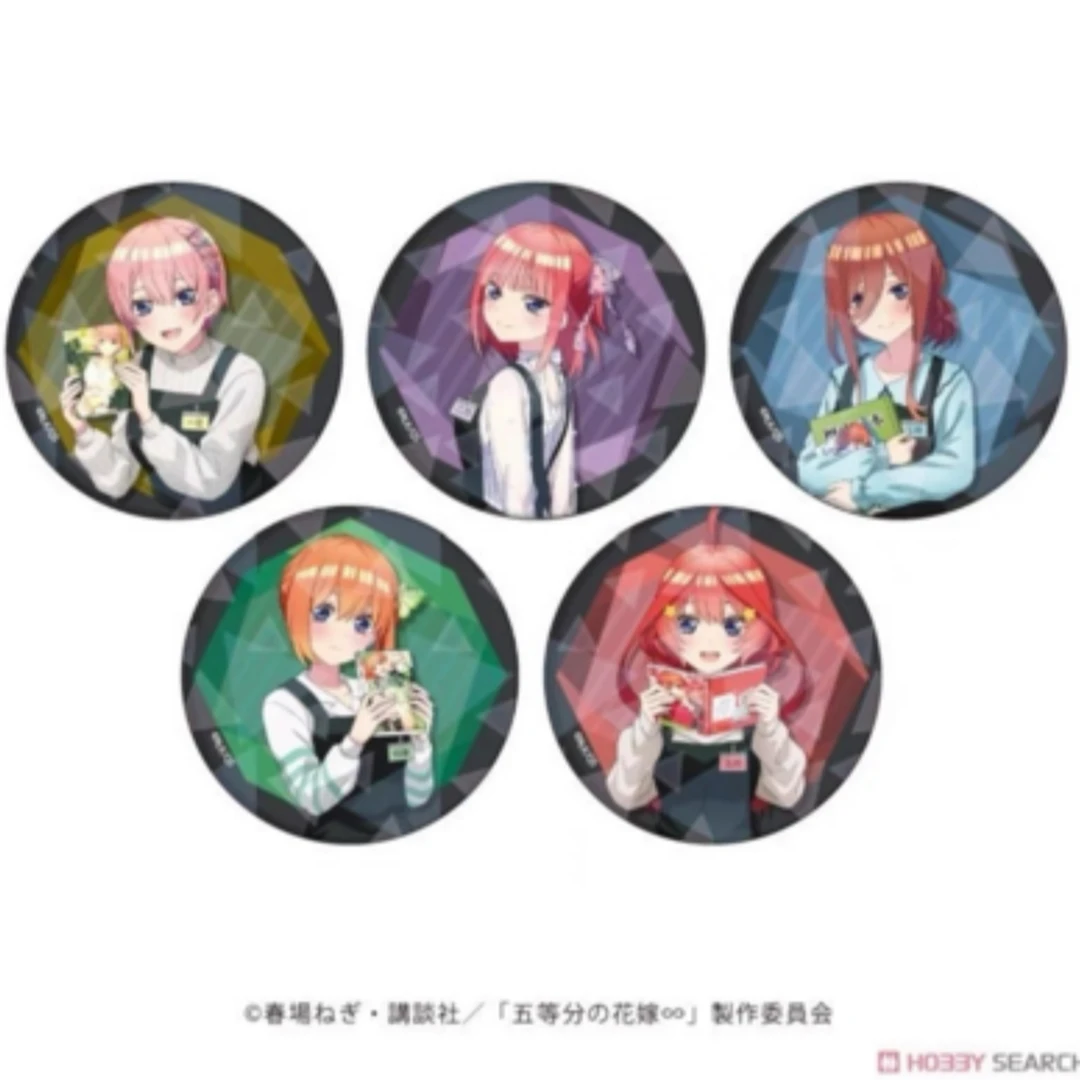 【富芙】五等分的花嫁书店65mm吧唧日谷盲盒