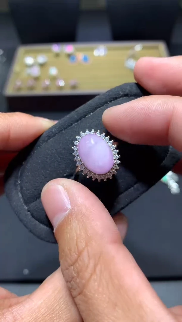 未镶嵌锂辉石戒指G56【多样性发其一】