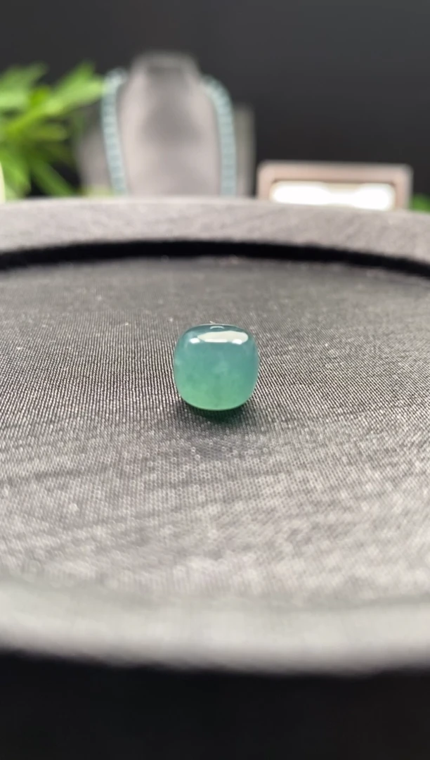 未镶嵌手链翡翠散珠卡10mm左右老型珠