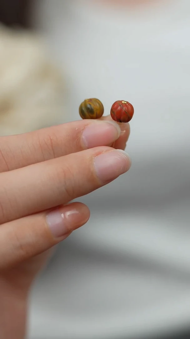 未镶嵌C47（多样性发一件）南红玛瑙耳钉