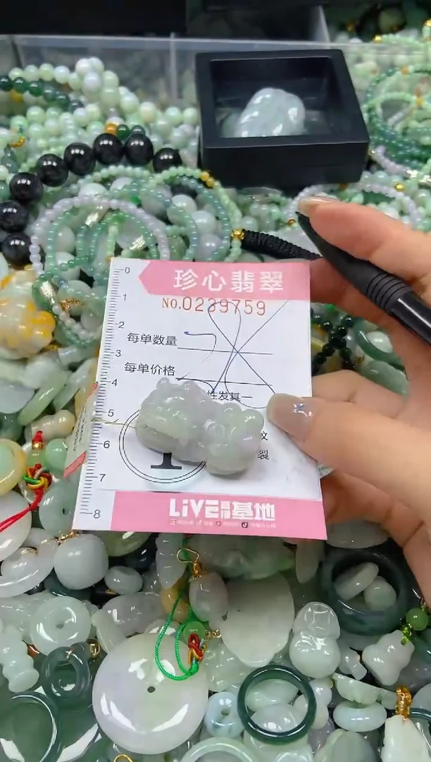 翡翠未镶嵌颈饰闪购0239759