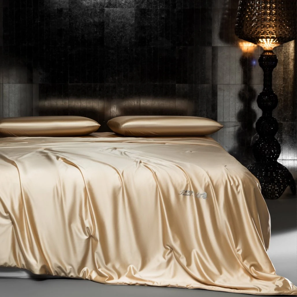 水光美肤蚕丝被！100%蚕丝被被子被芯春夏被结婚送礼正品蚕丝CX