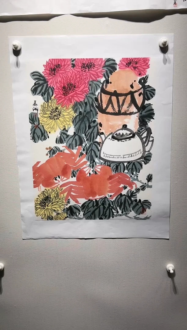 国画GHW-2平尺-国画作品