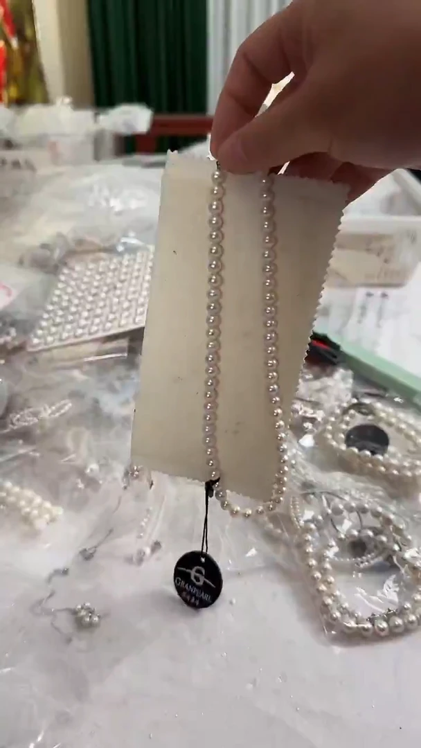 项链未镶嵌淡水珍珠6mm 元宝扣款