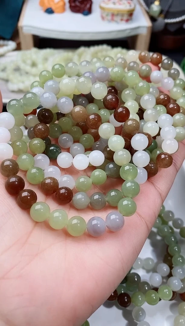 未镶嵌手链和田玉A2多样性发其一