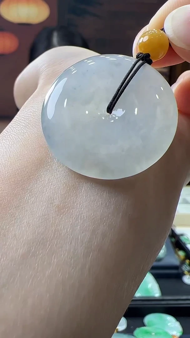 未镶嵌挂件翡翠平安扣