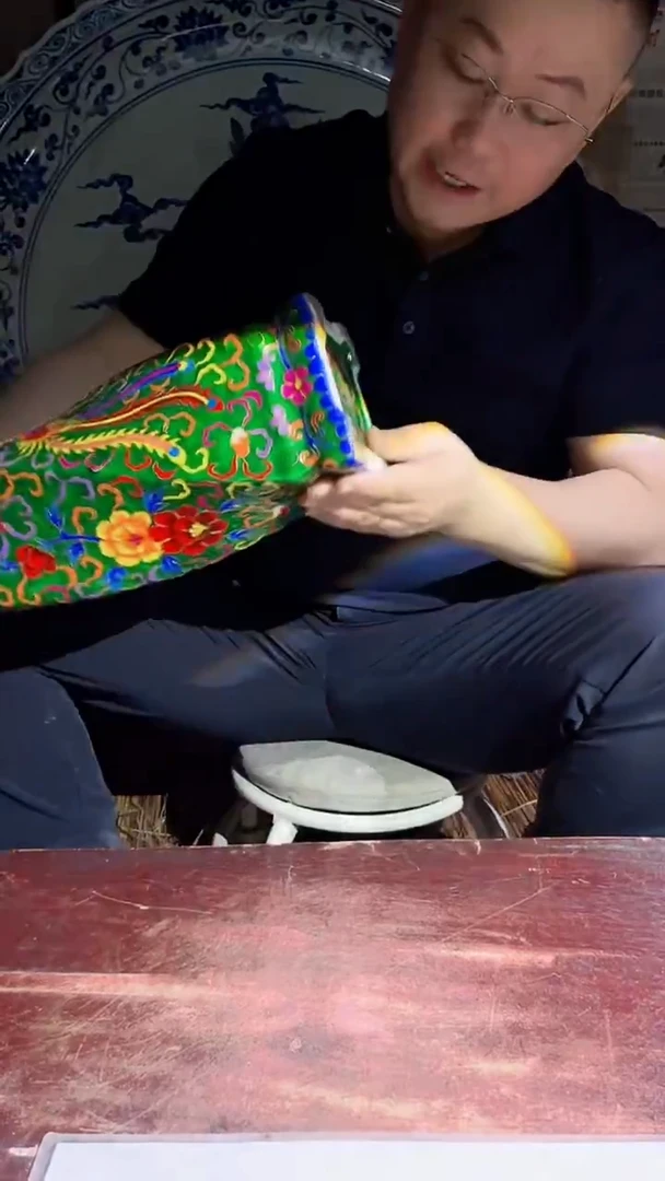 摆件景德镇陶瓷流水166