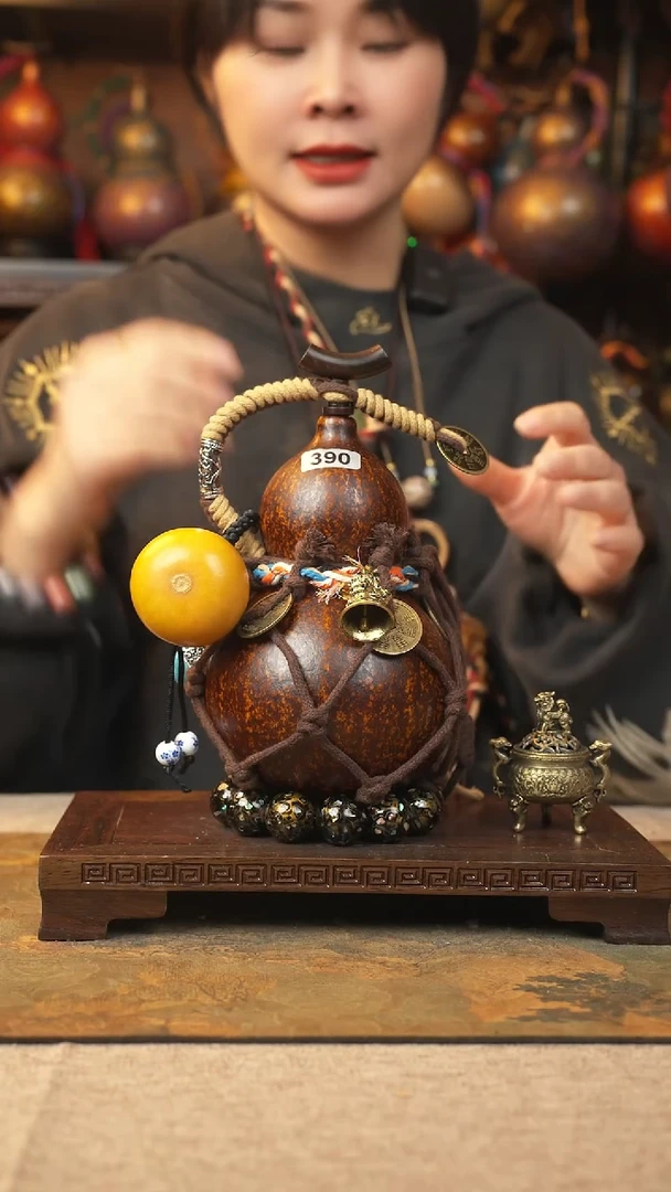 【闪购商品】390大漆葫芦一物一拍记葫堂出品