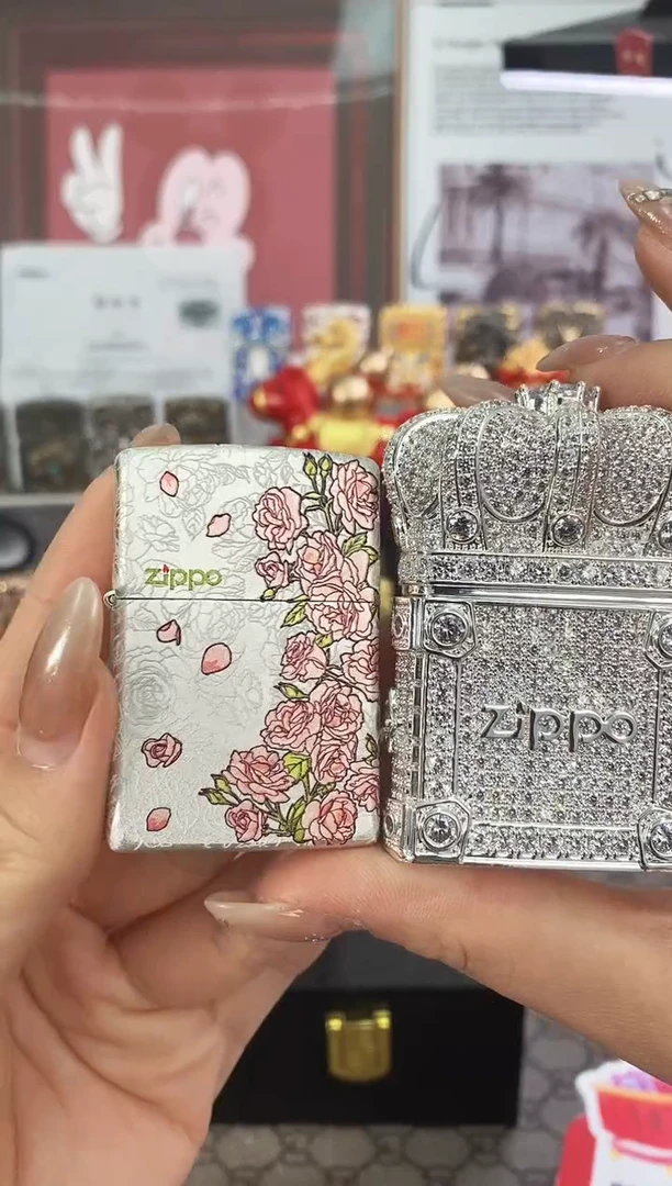镜面ZIPPO银色星河之冠