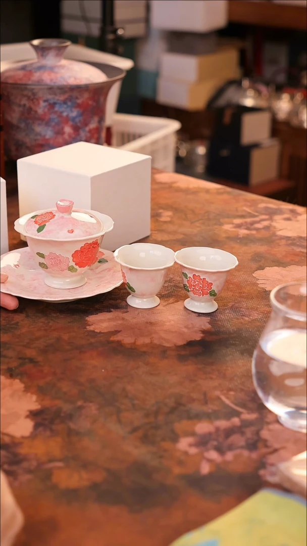 【闪购商品】陶瓷茶具（无礼盒无茶盘）@@A11991