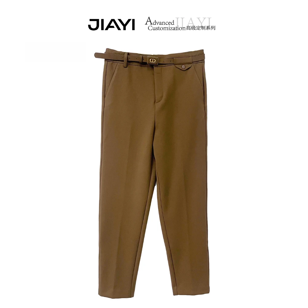 【嘉一】时尚简约休闲款小西裤 JYD-22901