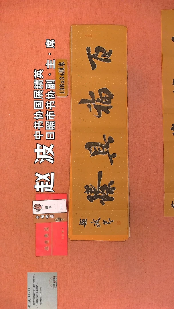 【闪购商品】书法117    赵波老师作品