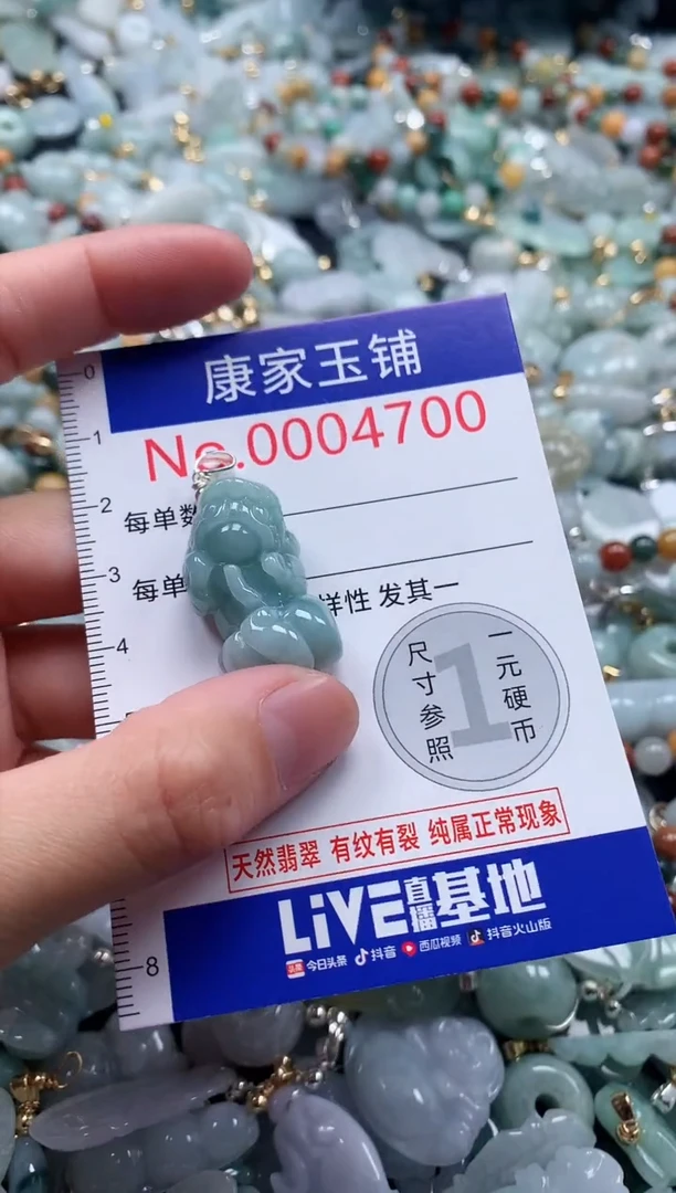 翡翠未镶嵌吊坠(不含链)4700
