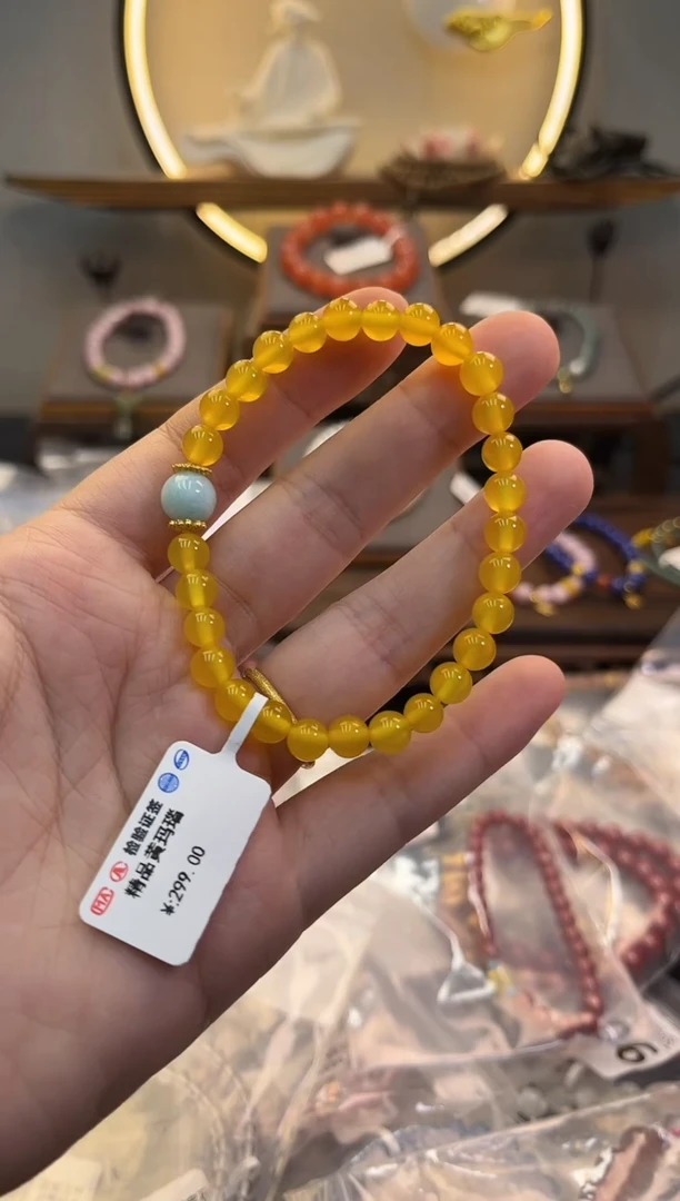合金手链玛瑙/玉髓货号 953