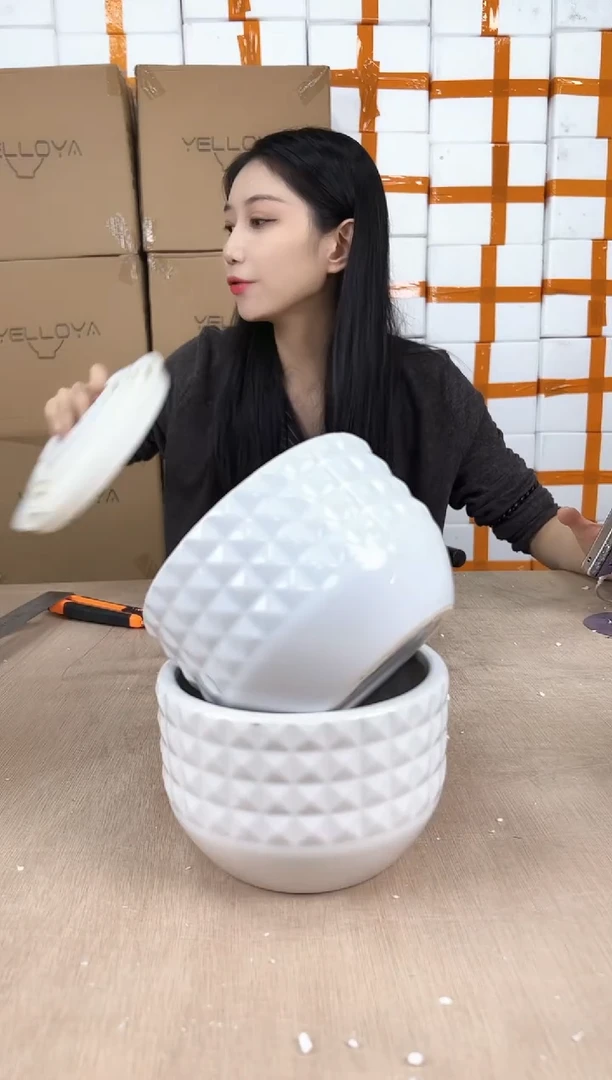 拼盘菱形白色15x11