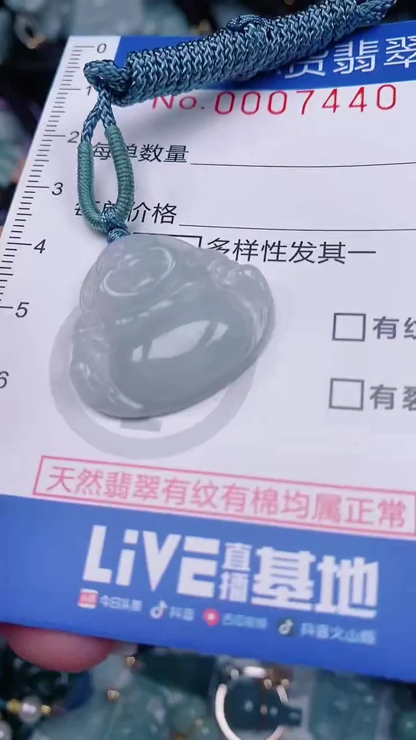 【闪购商品】翡翠未镶嵌颈饰00007440