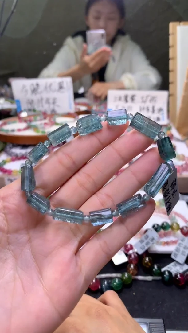 未镶嵌手串碧玺A147【天然碧玺】